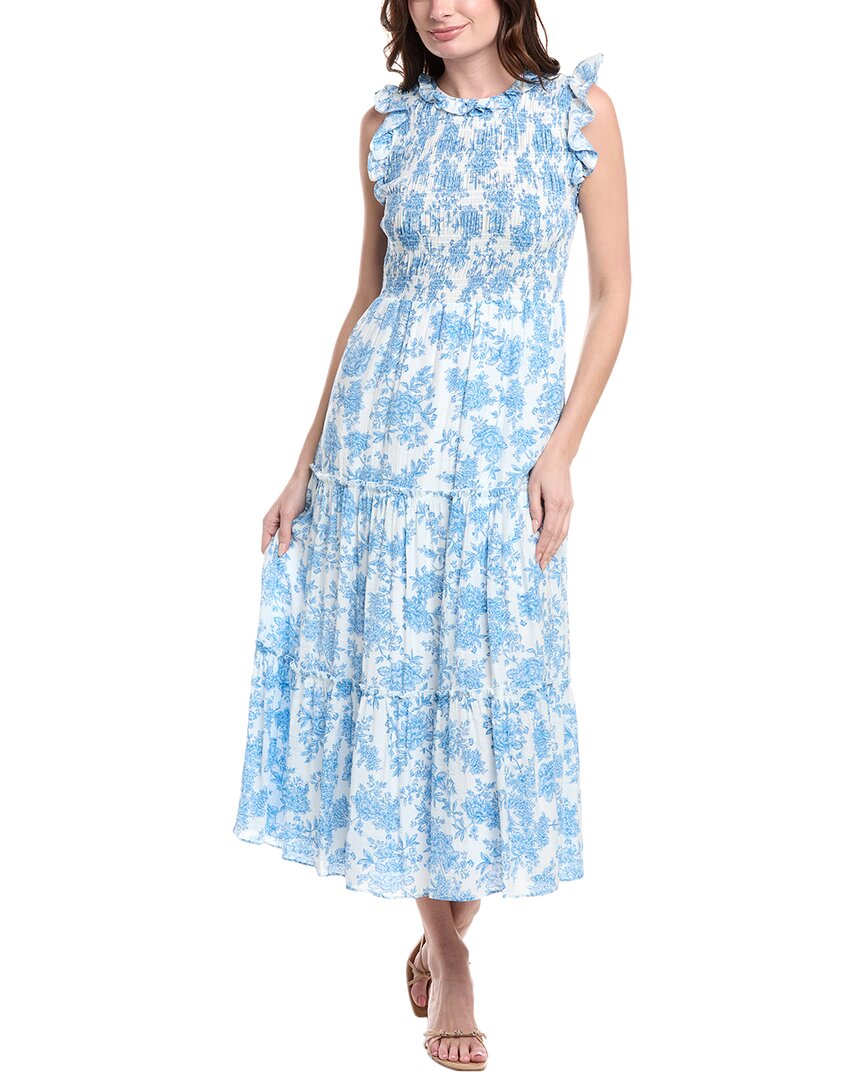 Nanette Lepore Midi Dress In Blue