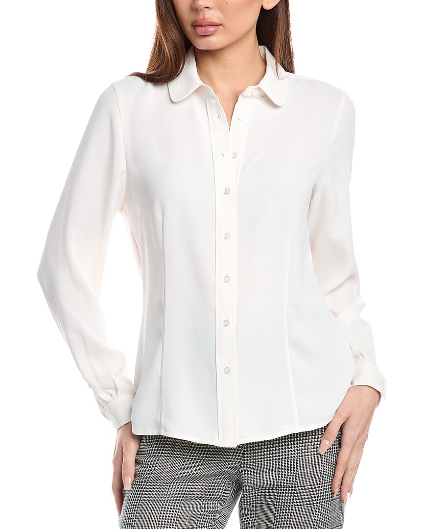 Anne Klein Button Front Blouse