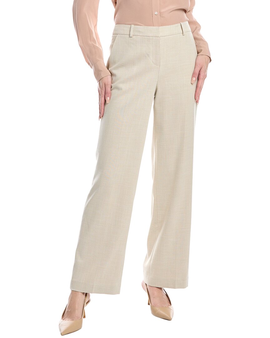 ANNE KLEIN ANNE KLEIN FLY FRONT SLASH POCKET TROUSER