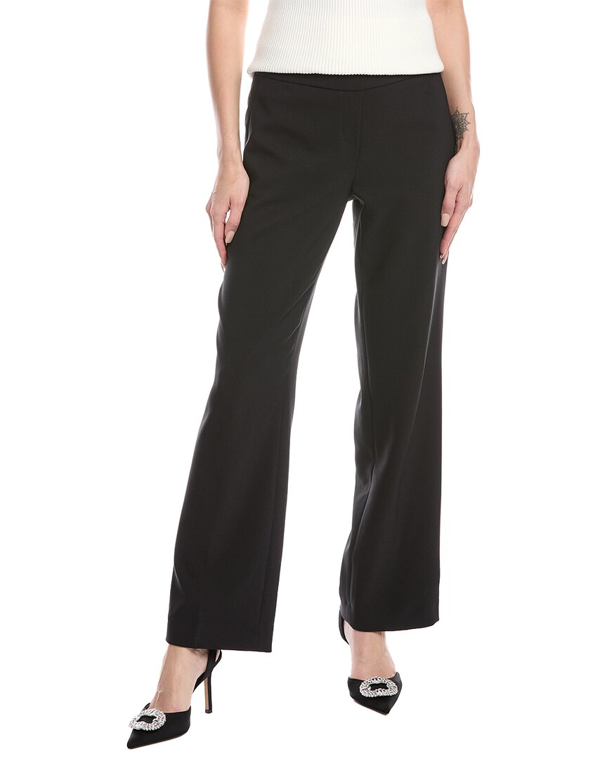 Shop Anne Klein Pull-on Slash Pocket Trouser In Black