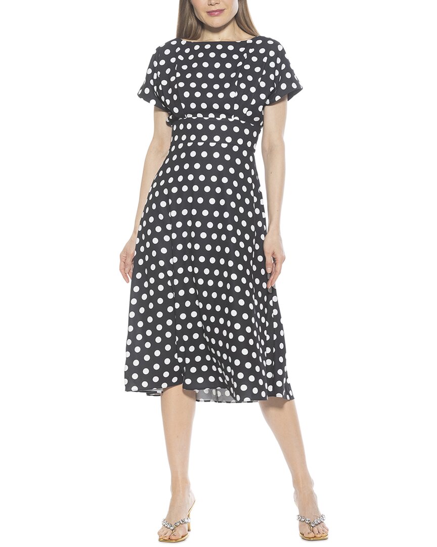 Alexia Admor Lottie Fit & Flare Dress In Black