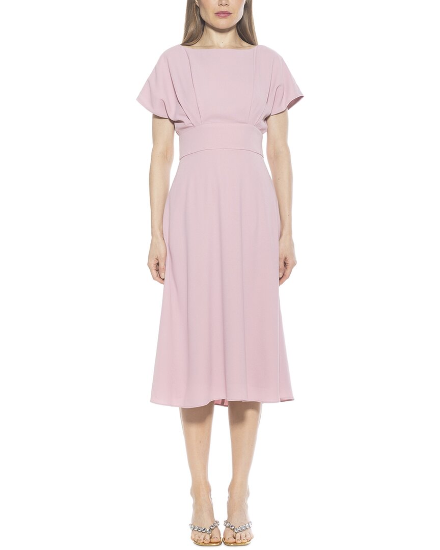 Alexia Admor Lottie Fit & Flare Dress In Pink