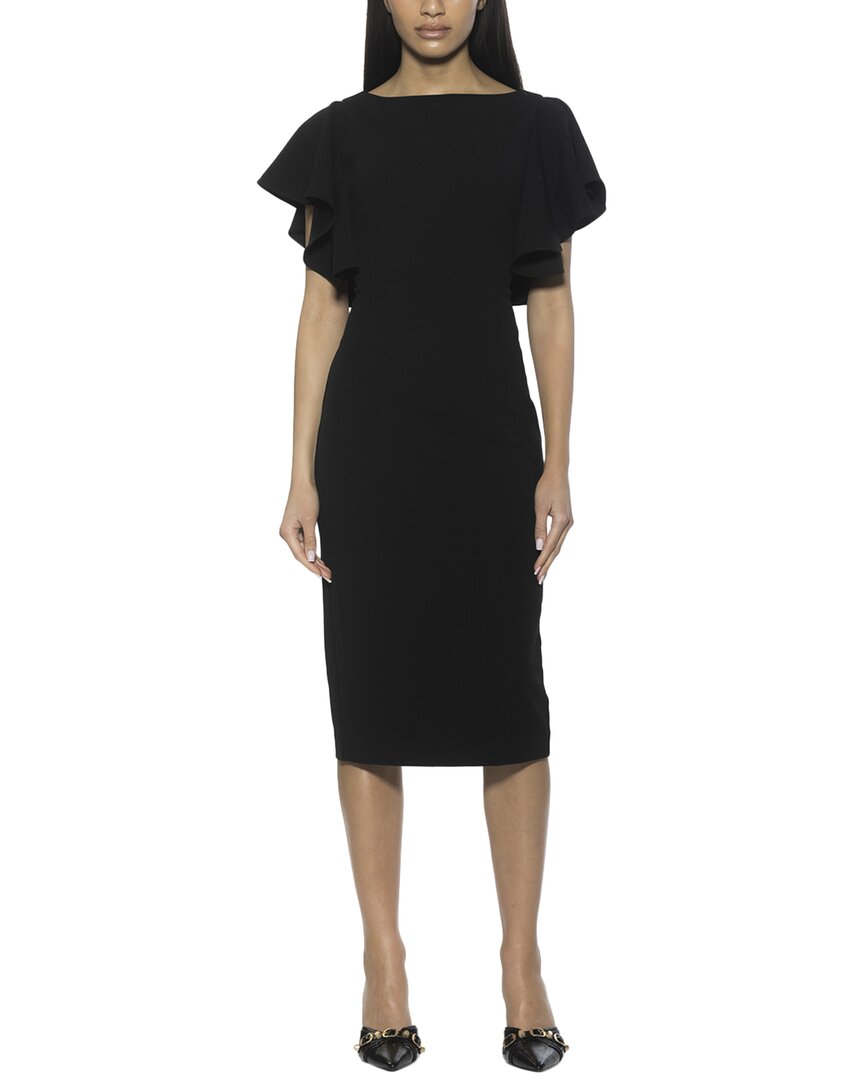 Alexia Admor Luna Crewneck Sheath Dress In Black