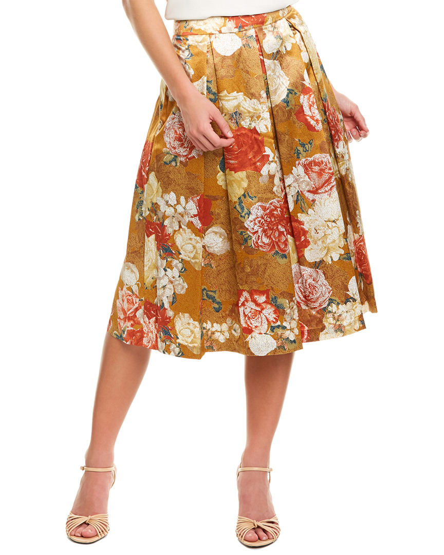 Image of Tahari ASL A-Line Skirt