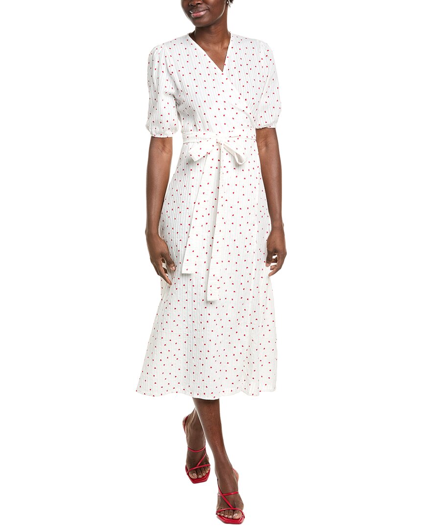 Ipponelli Wrap Maxi Dress In White