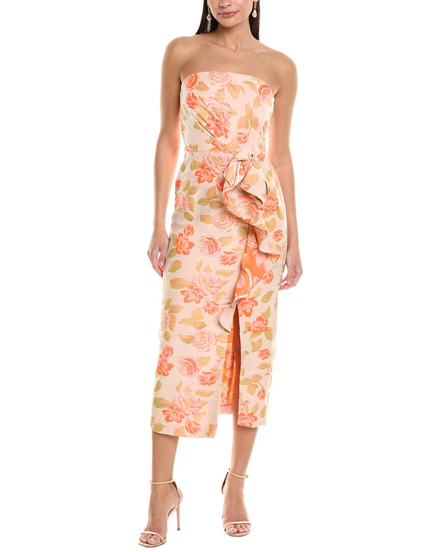 SHOSHANNA SHOSHANNA MERLIN MIDI DRESS