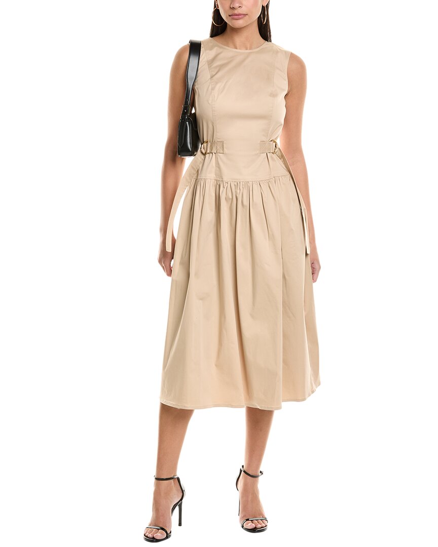SHOSHANNA SHOSHANNA CLARK MIDI DRESS