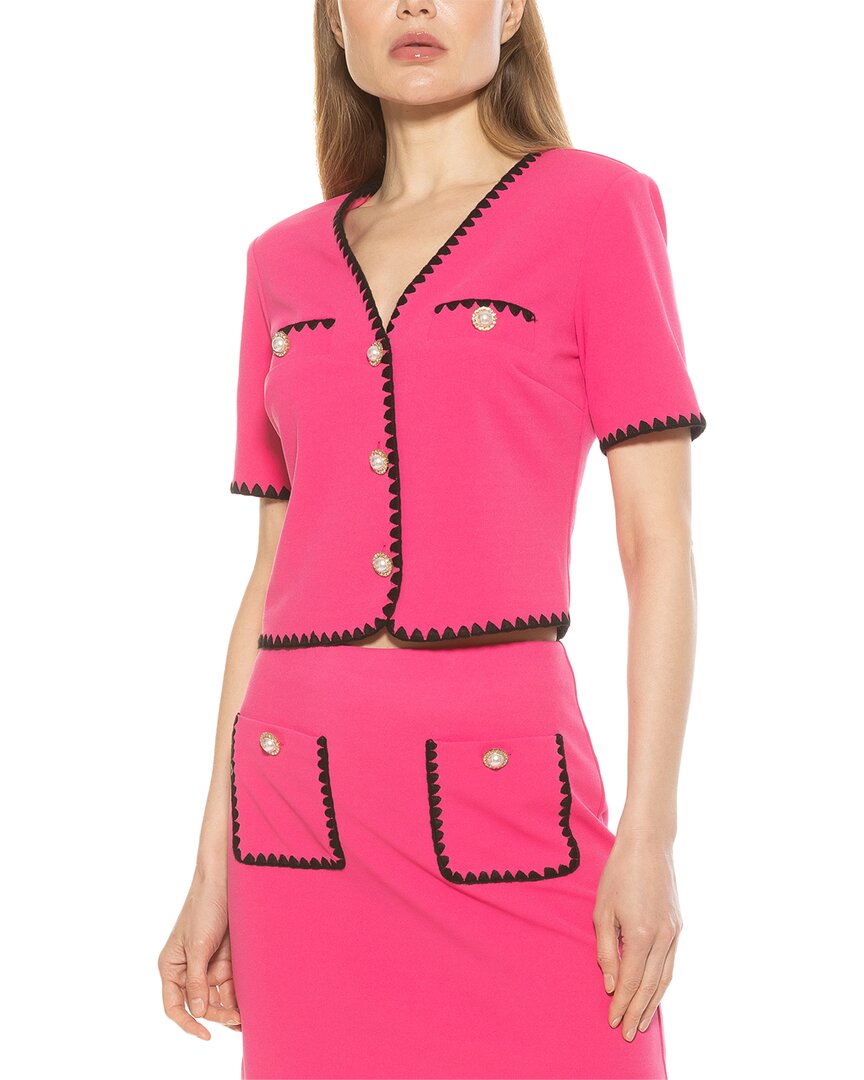 Alexia Admor Willa Top In Pink