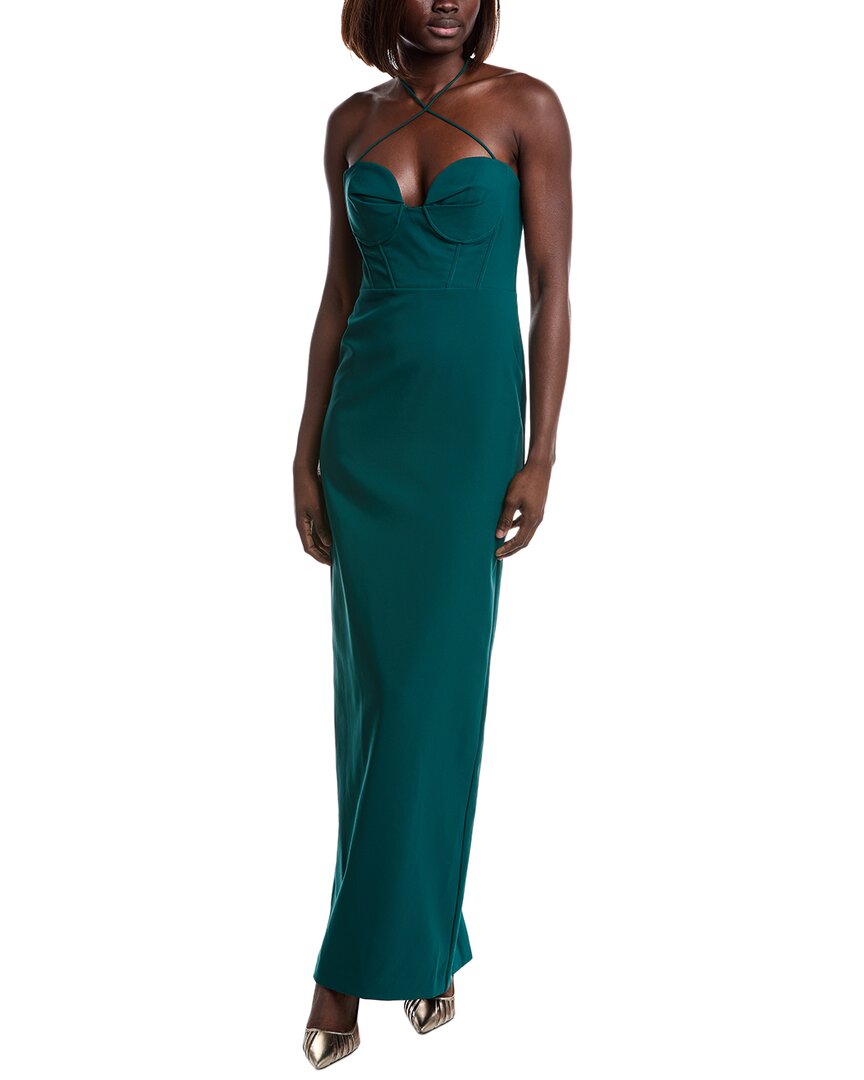 Liv Foster Spaghetti Strap Maxi Dress In Black