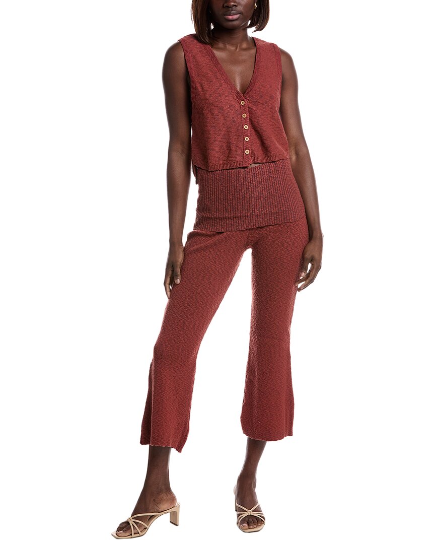 FREE PEOPLE FREE PEOPLE 2PC RUBY SWEATER & PANT SET
