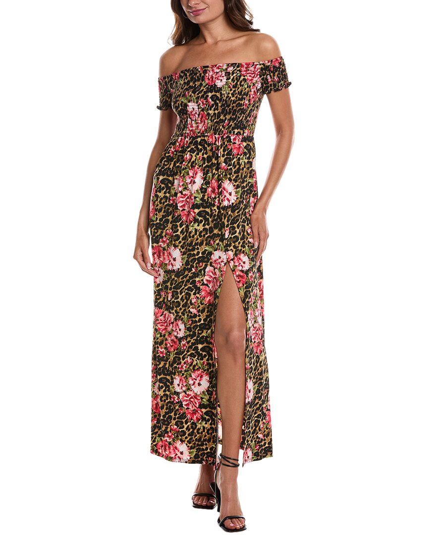 Bebe Maxi Dress In Pink