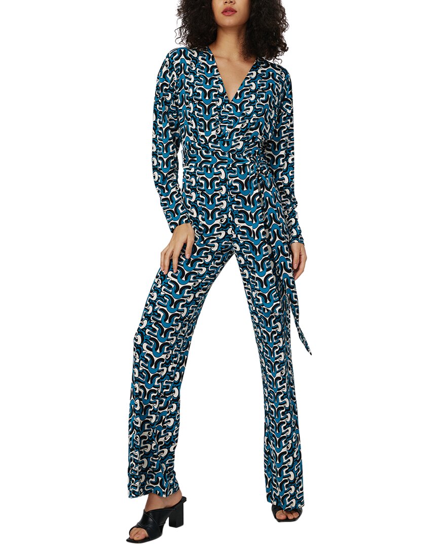 Diane Von Furstenberg Marilou Jumpsuit In Interlock