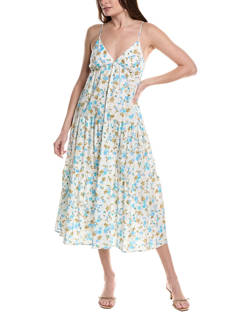 MAISON MAAR MAISON MAAR TIERED MIDI DRESS
