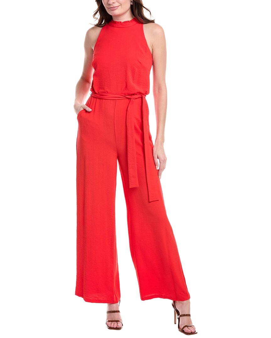 Vince Camuto Blouson Jumpsuit In Red