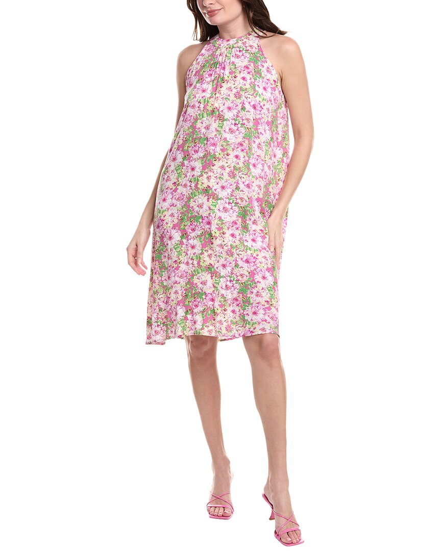 Marion Halter Midi Dress In Pink