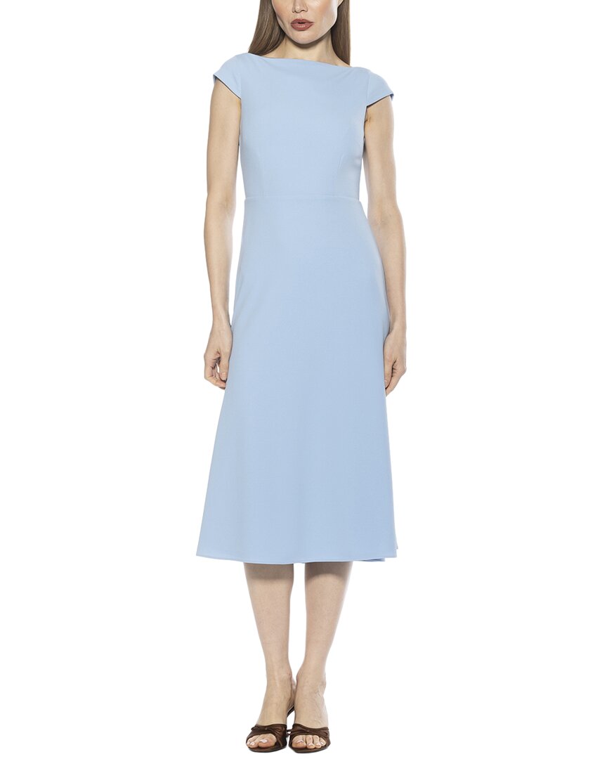 Alexia Admor Loreli Boat Neck Midi Dress