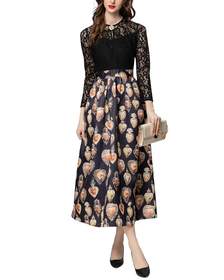 Burryco Maxi Dress In Black