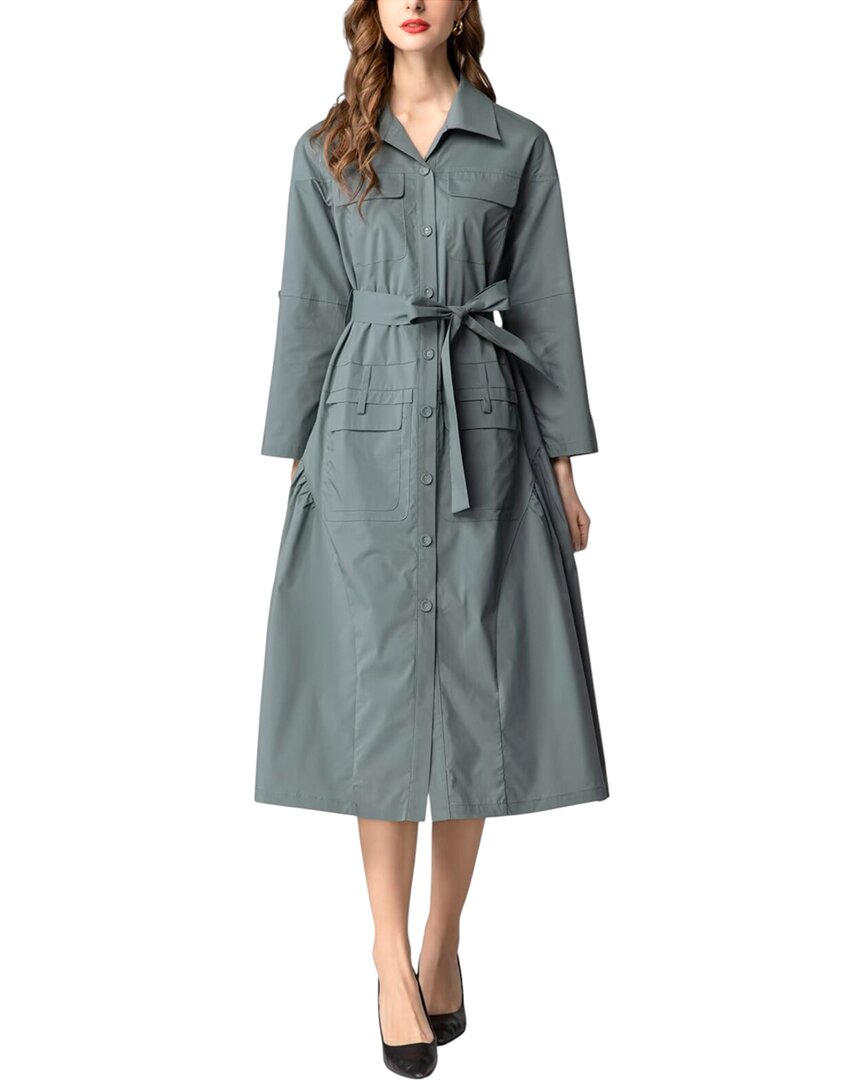 Burryco Green Midi Dress