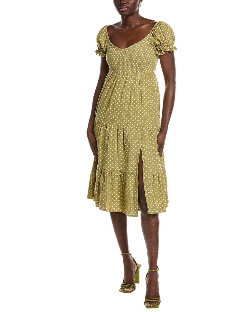 Opt O. P.t Lanna Midi Dress In Green