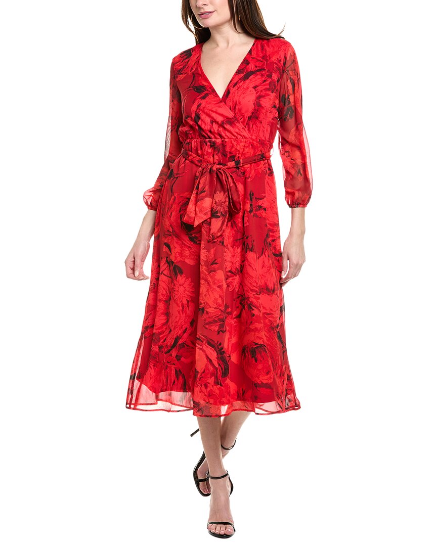 Bebe Printed Midi Dress
