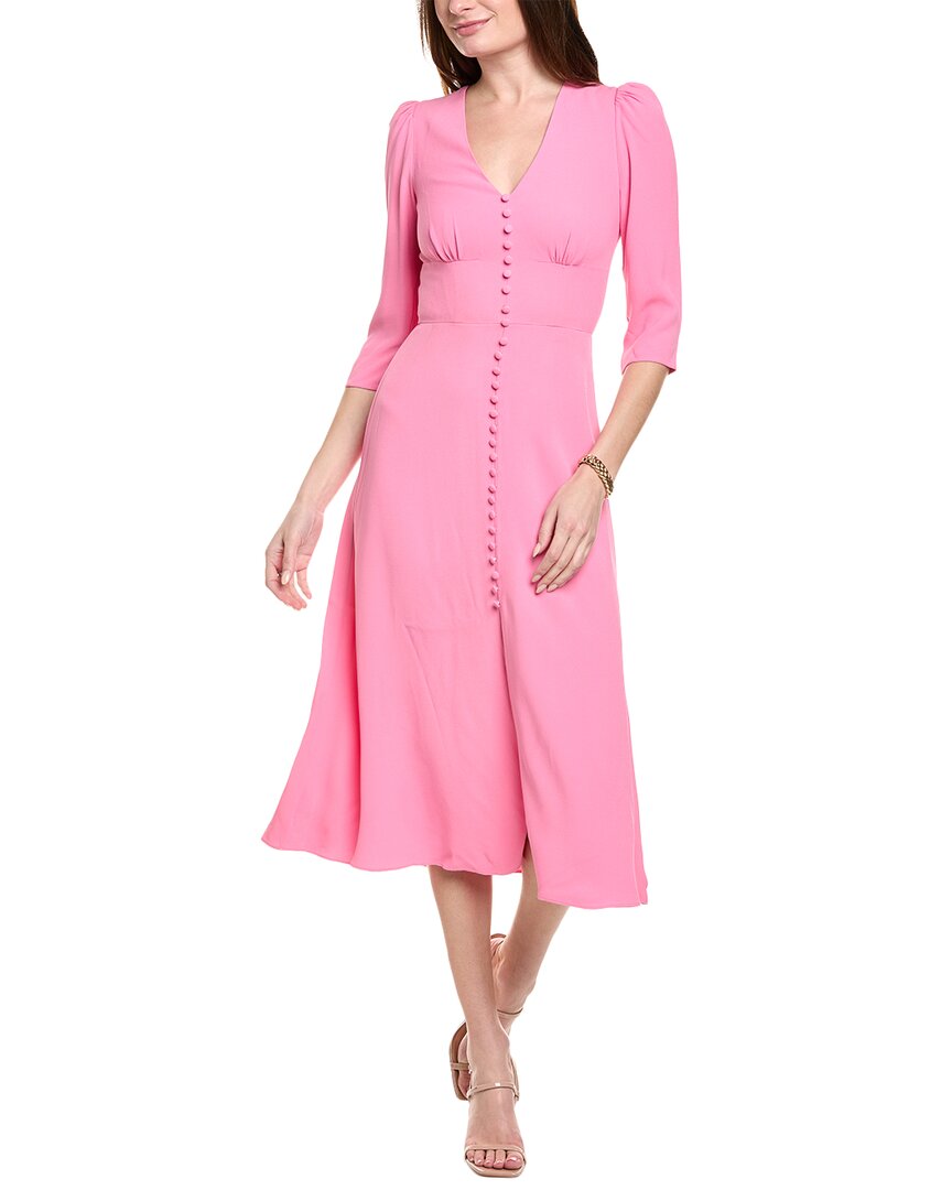 Saloni Sable Cady Midi Dress