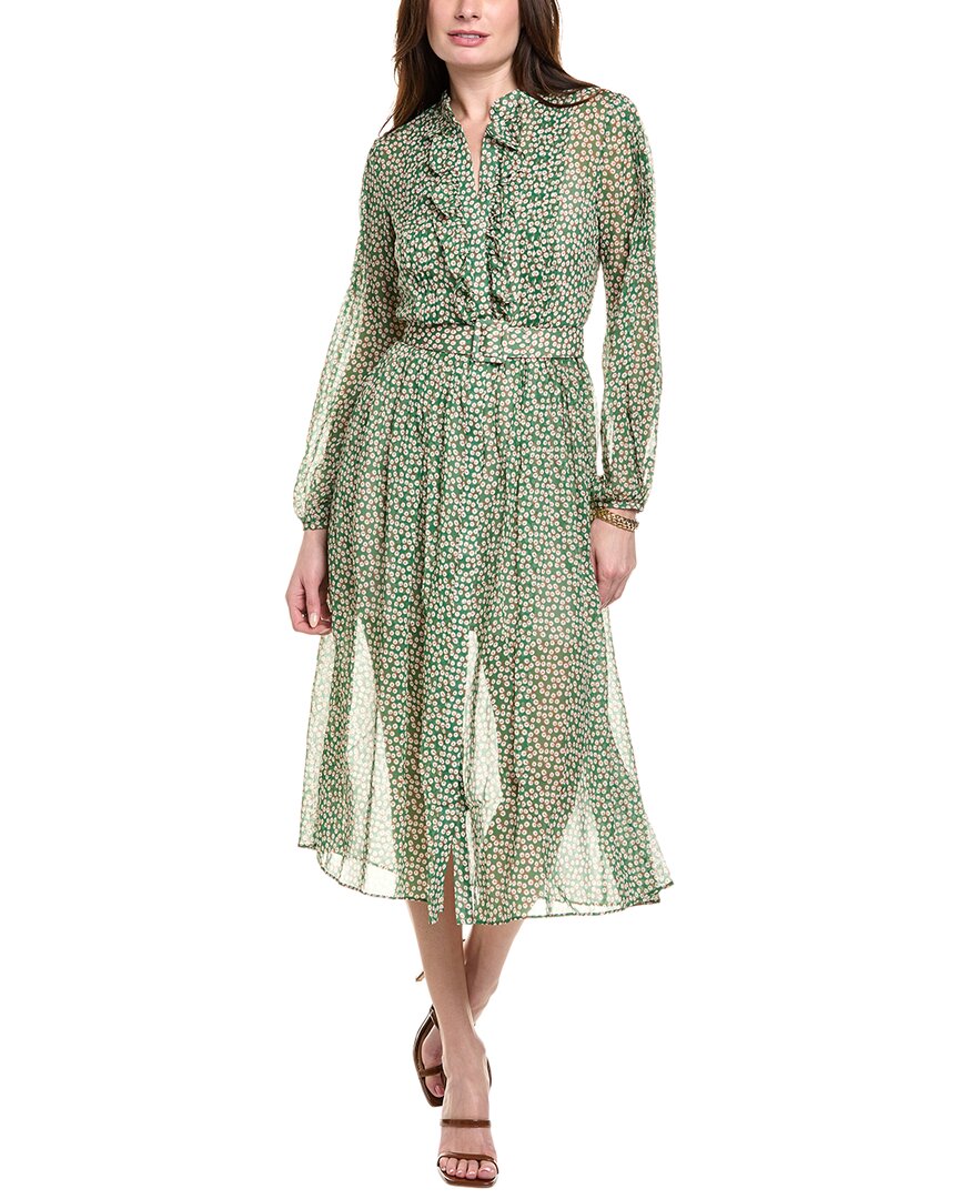 Saloni Georgette Silk Maxi Dress
