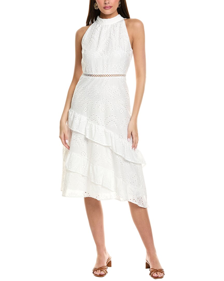 Sam Edelman Eyelet Midi Dress Women's