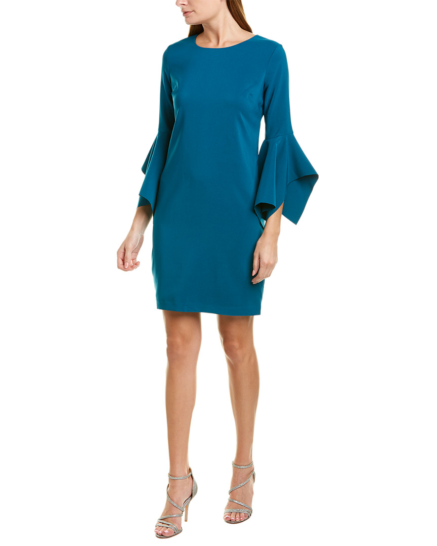 Image of Laundry by Shelli Segal Bell-Sleeve Mini Dress