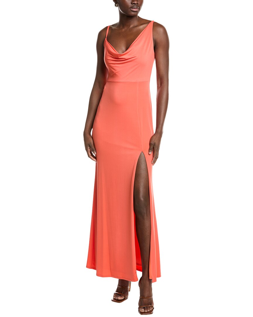 Laundry By Shelli Segal Cowl Maxi Dress