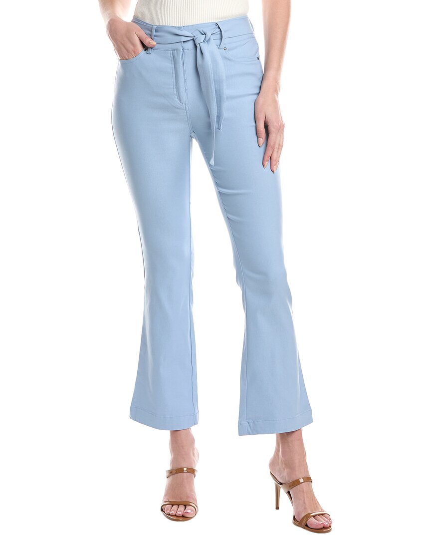Nicole Miller Tie Waist Bootcut Pants