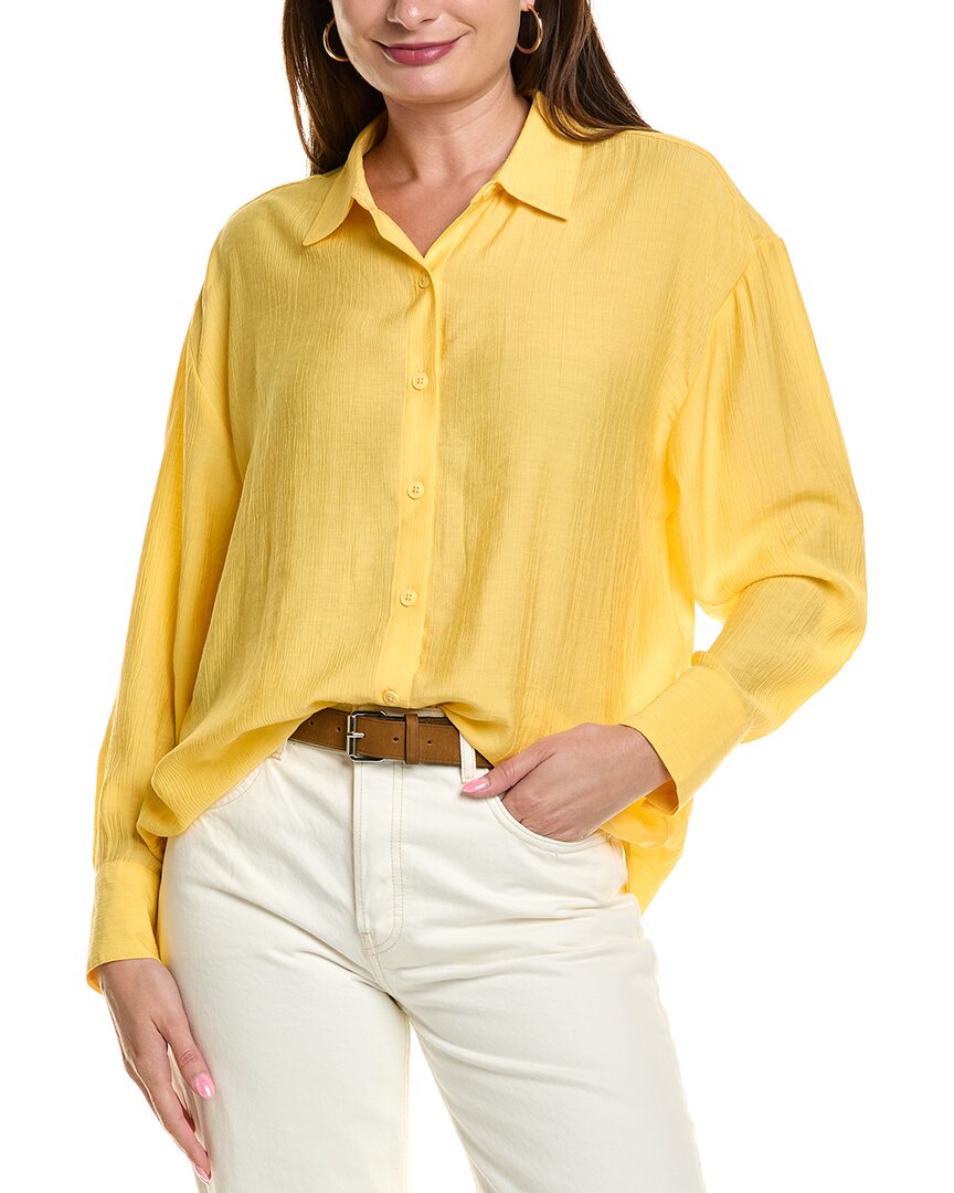 Nicole Miller Shirt In Yellow