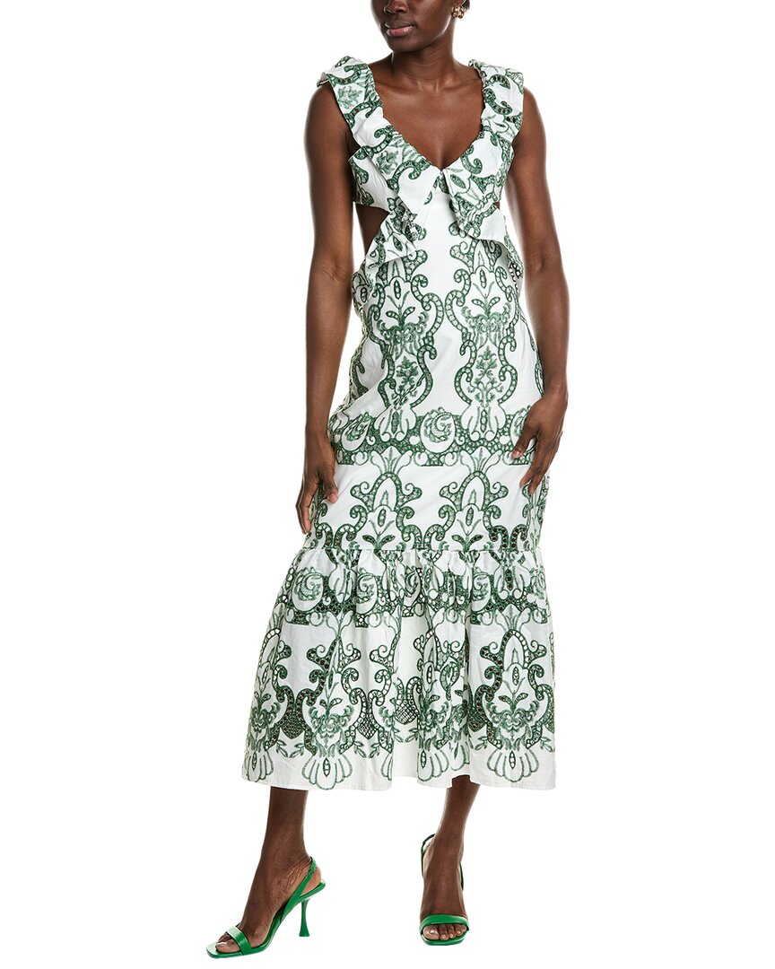 Ipponelli Broderie Midi Dress