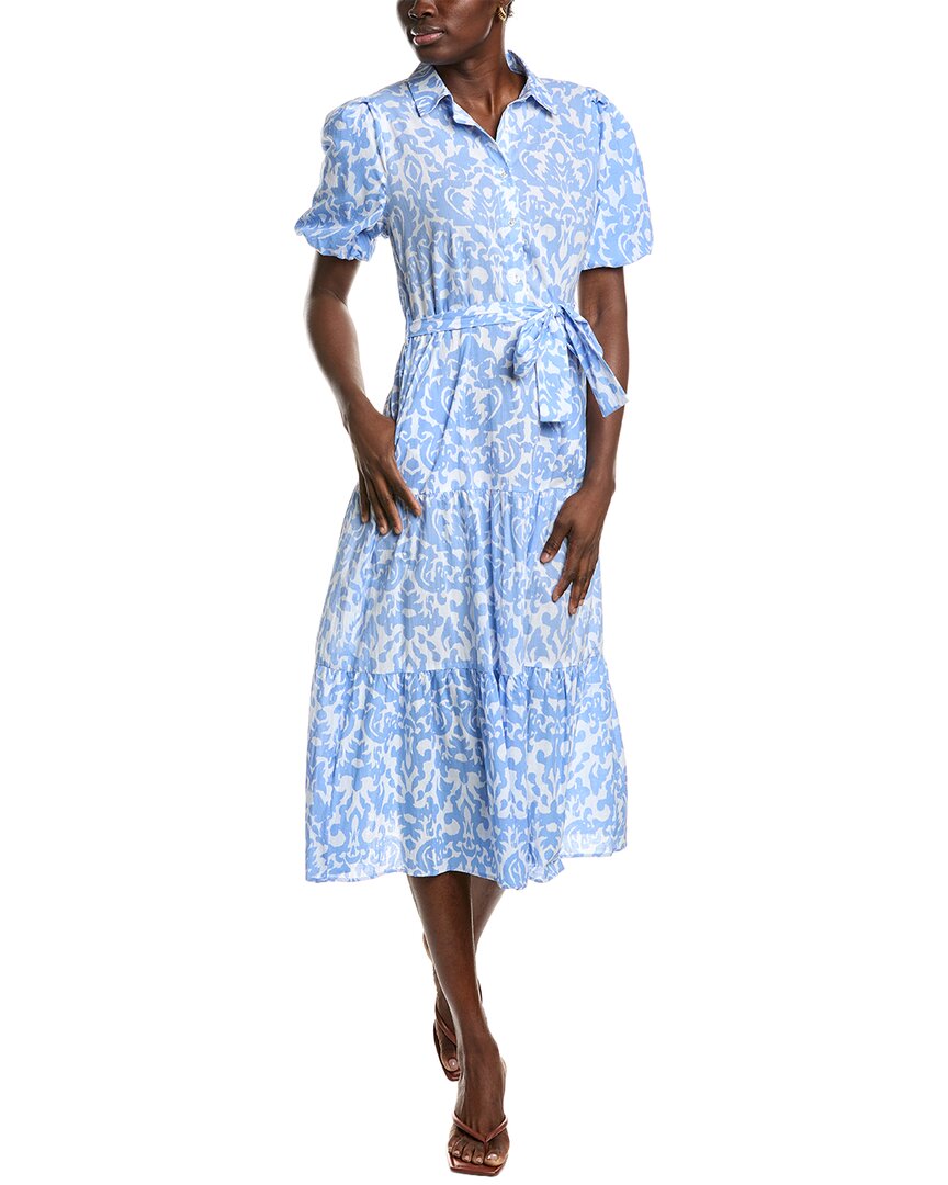Ellen Tracy Tiered Maxi Dress