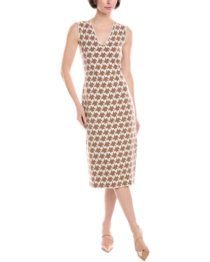 Akris Wool-blend Midi Dress