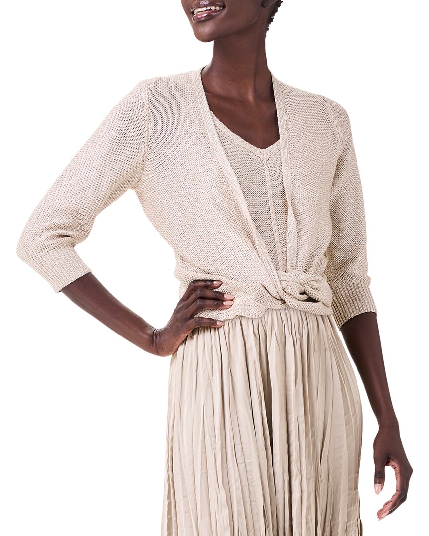 NIC + ZOE NIC+ZOE PETITE SUBTLE SPARKLE 4-WAY CARDIGAN
