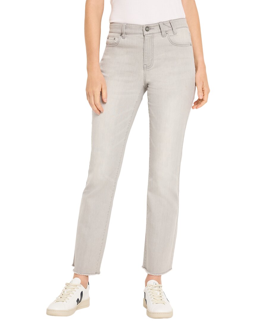 Nic + Zoe Nic+zoe Frayed Ankle Demi Bootcut Jeans