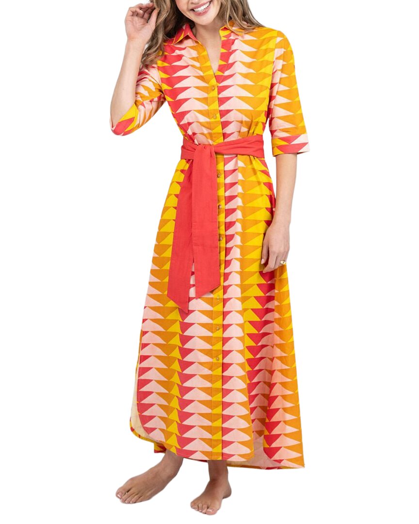 Beau & Ro Eloise Dress In Yellow