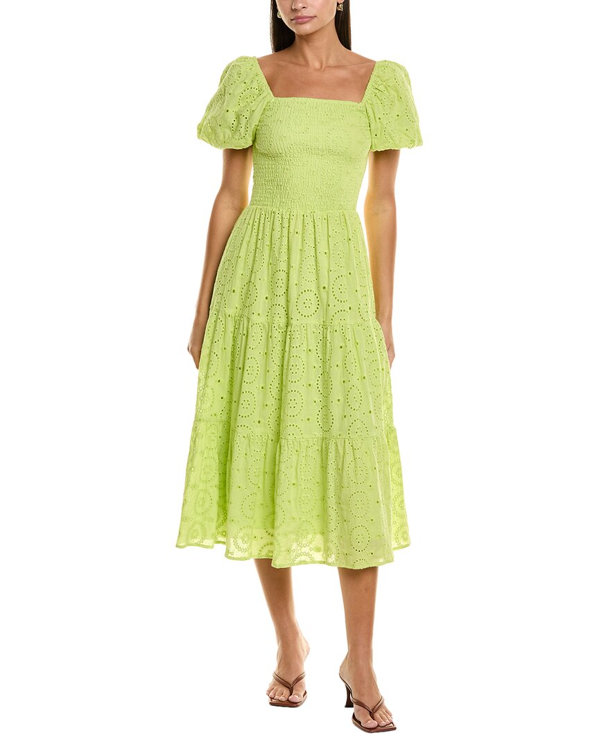Maison Maar Midi Dress In Green