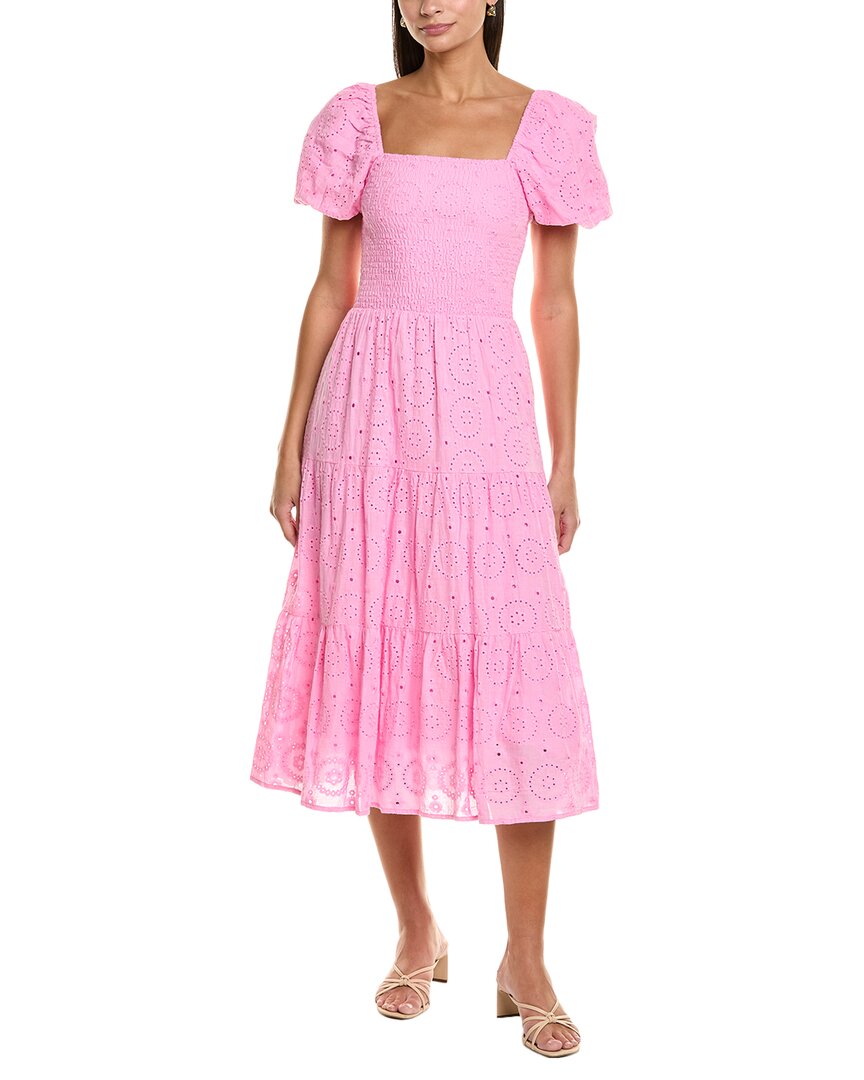 Maison Maar Midi Dress In Pink