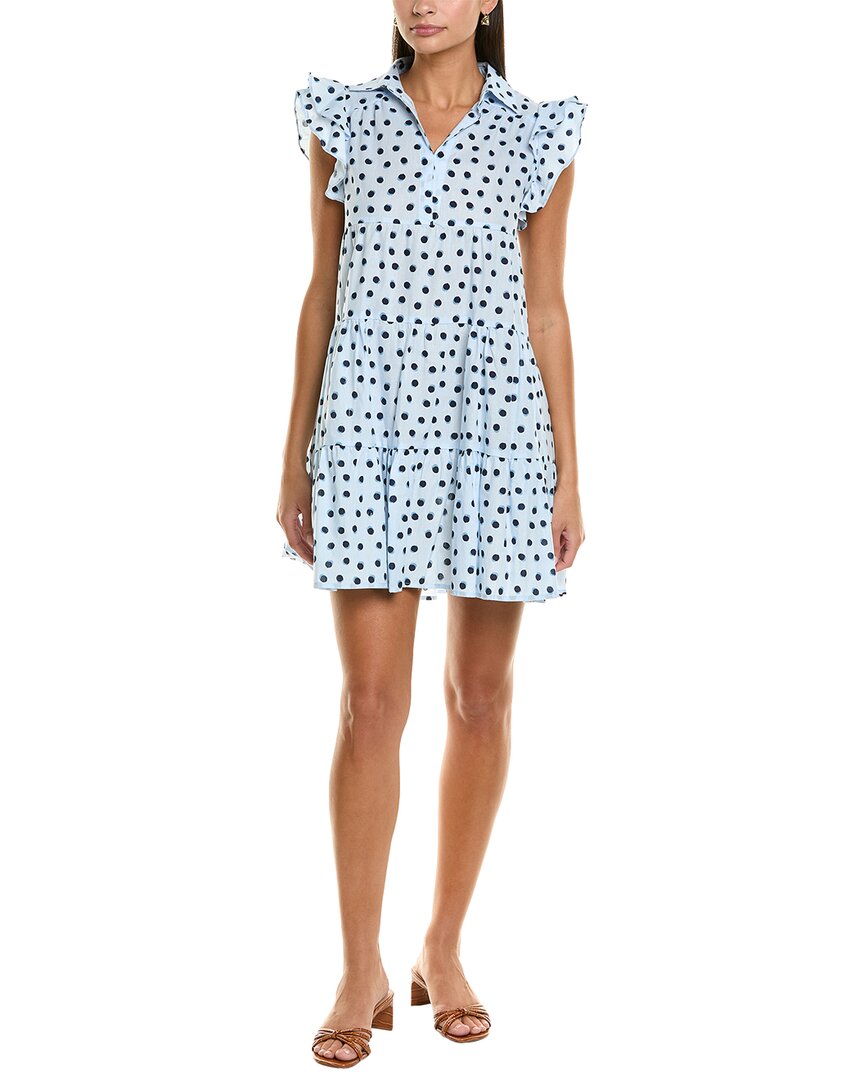 Maison Maar Mini Dress In Blue