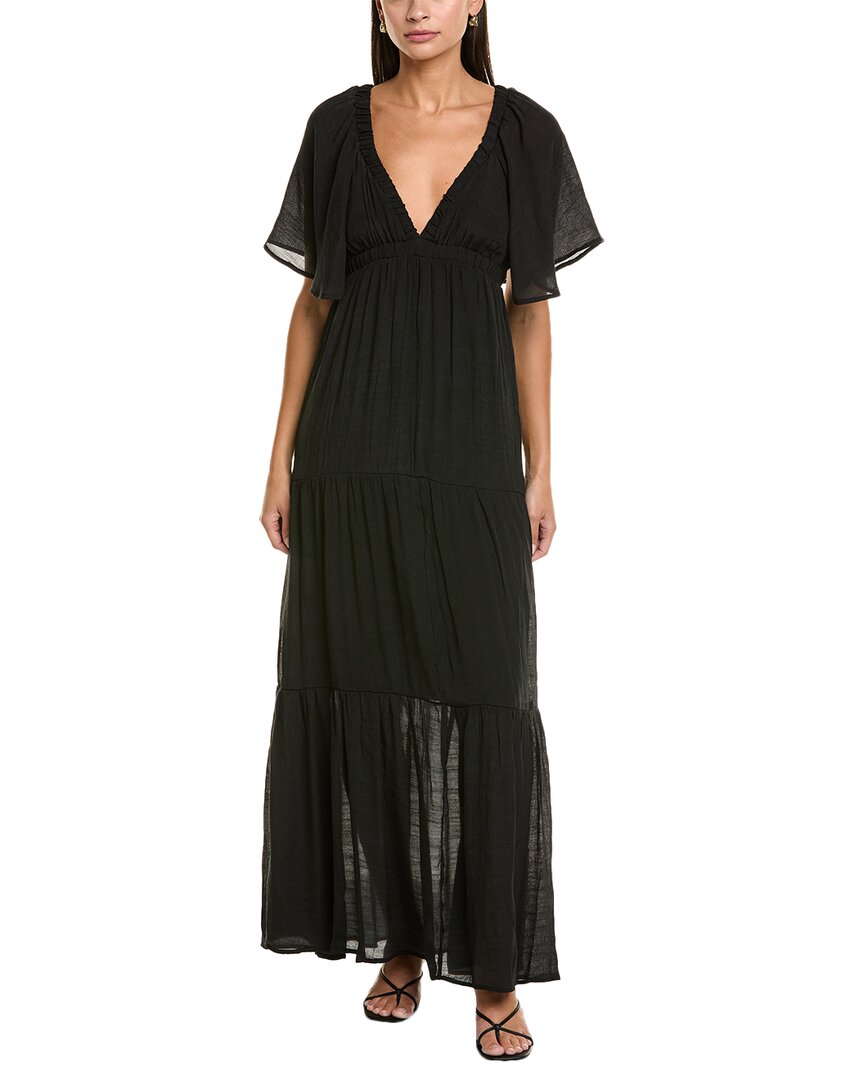 Maison Maar Maxi Dress In Black