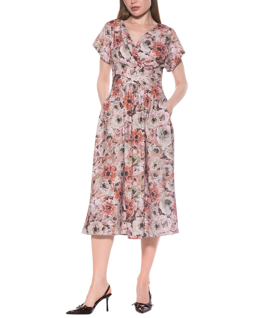 Alexia Admor Ava Dress In Brown