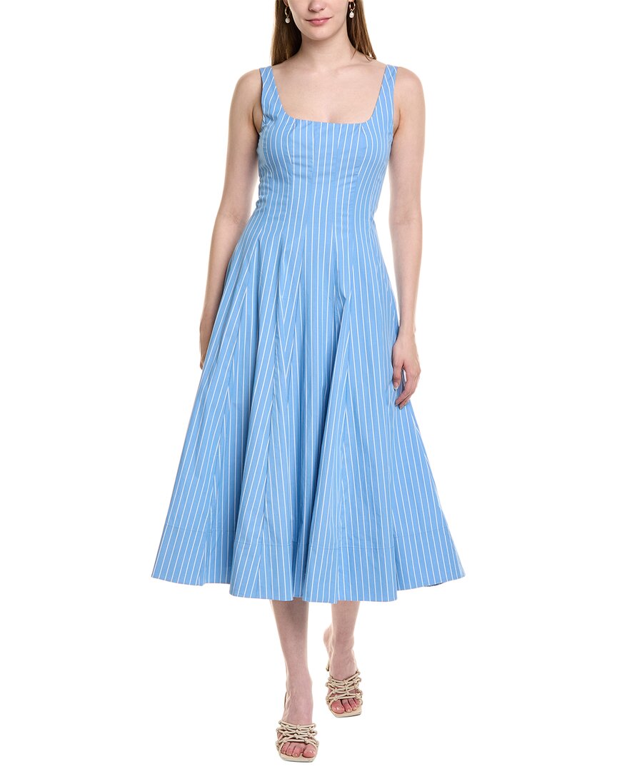 Jl Luxe Midi Dress In Blue