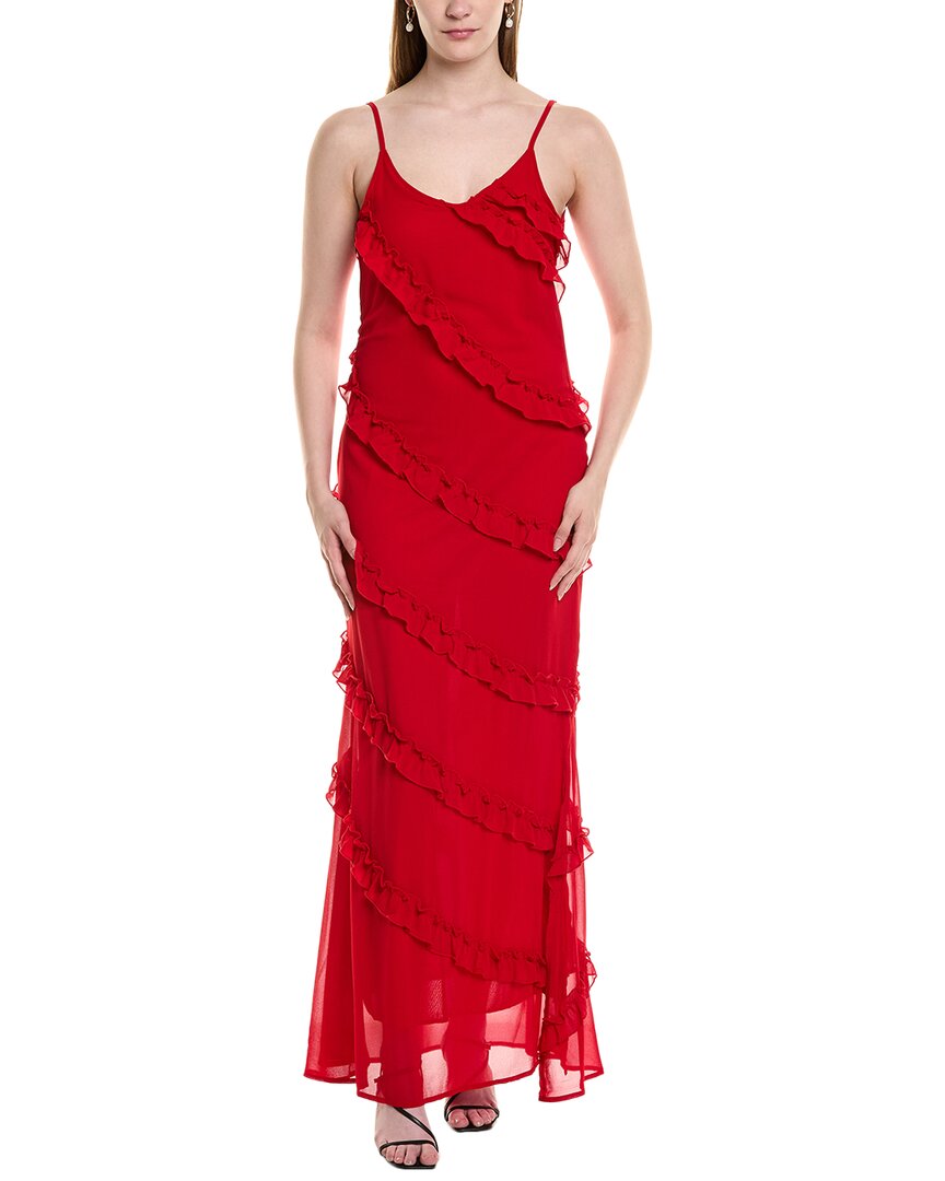 Jl Luxe Maxi Dress In Red