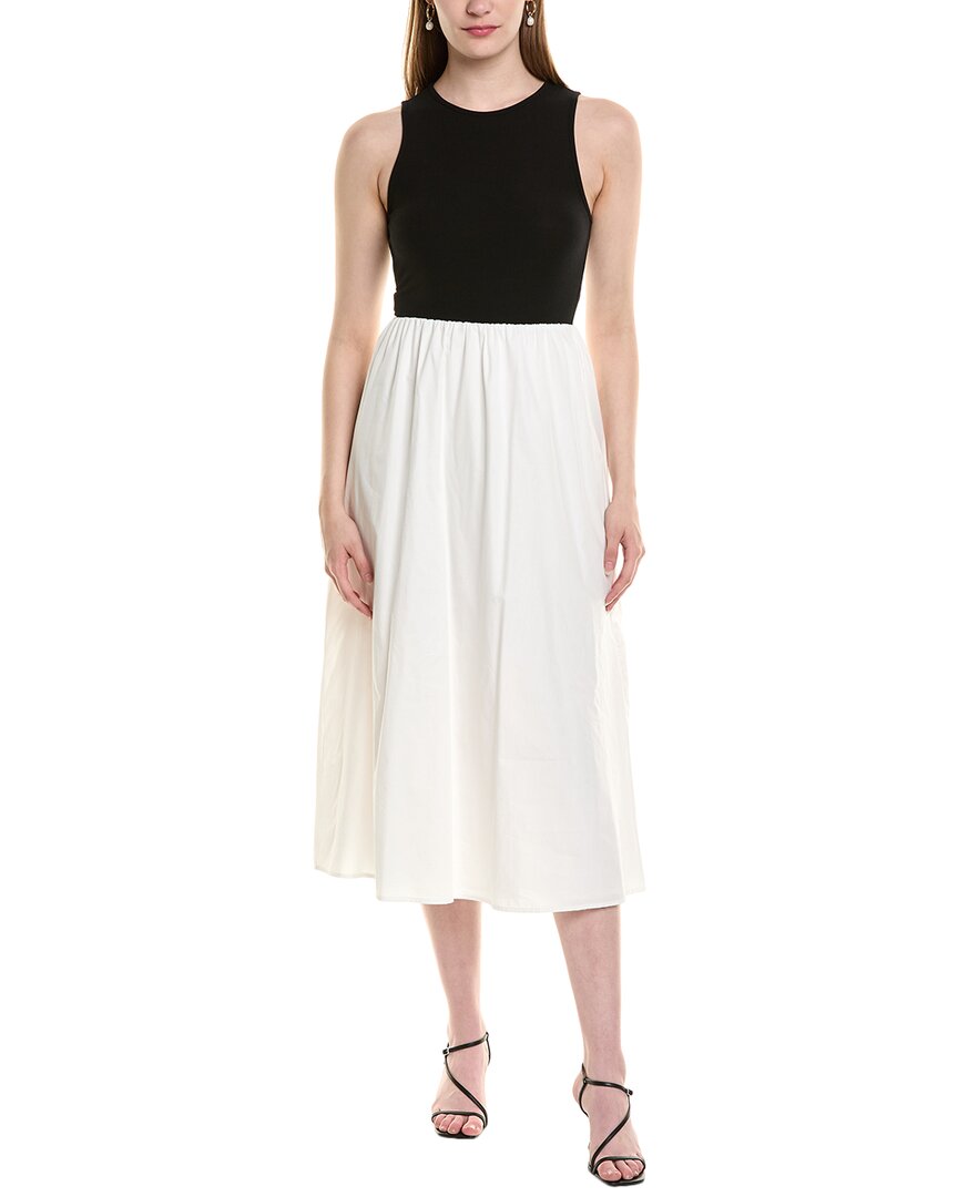Jl Luxe Midi Dress In Black