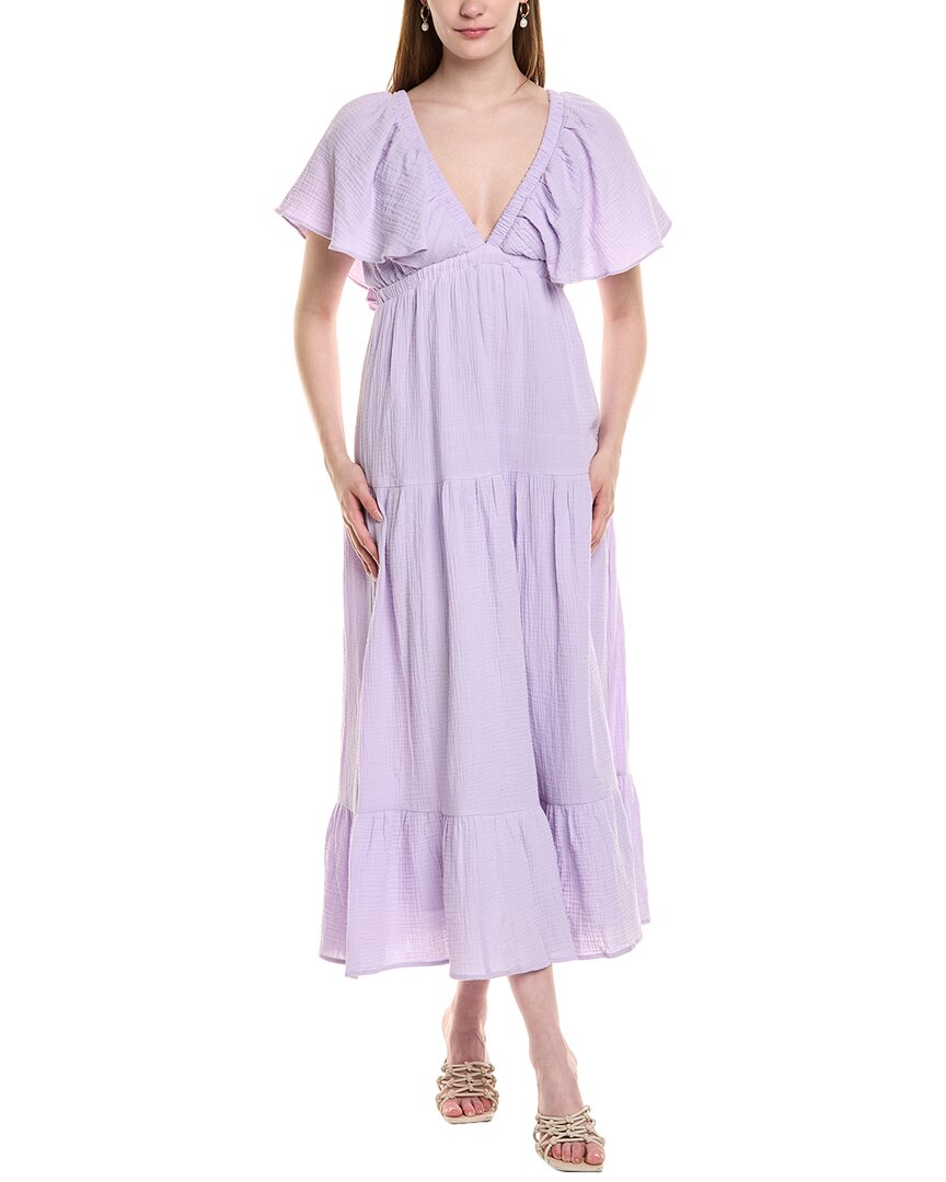 Jl Luxe Maxi Dress In Purple