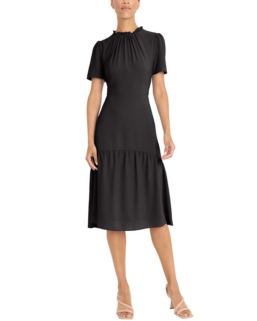 Maggy London Midi Dress In Black