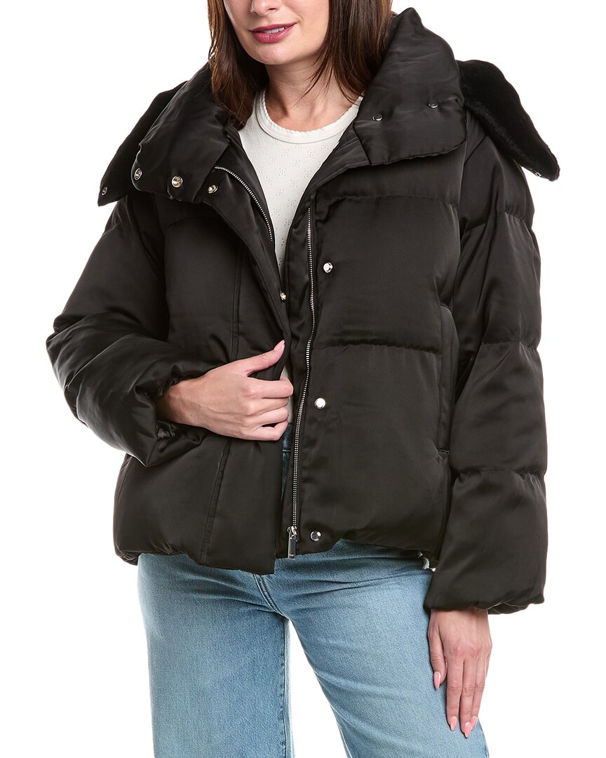 Maje Coat In Black