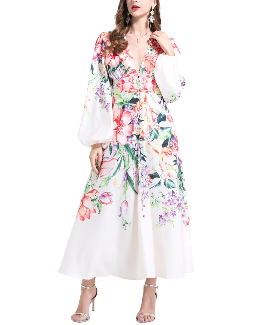 Kaimilan Maxi Dress In White