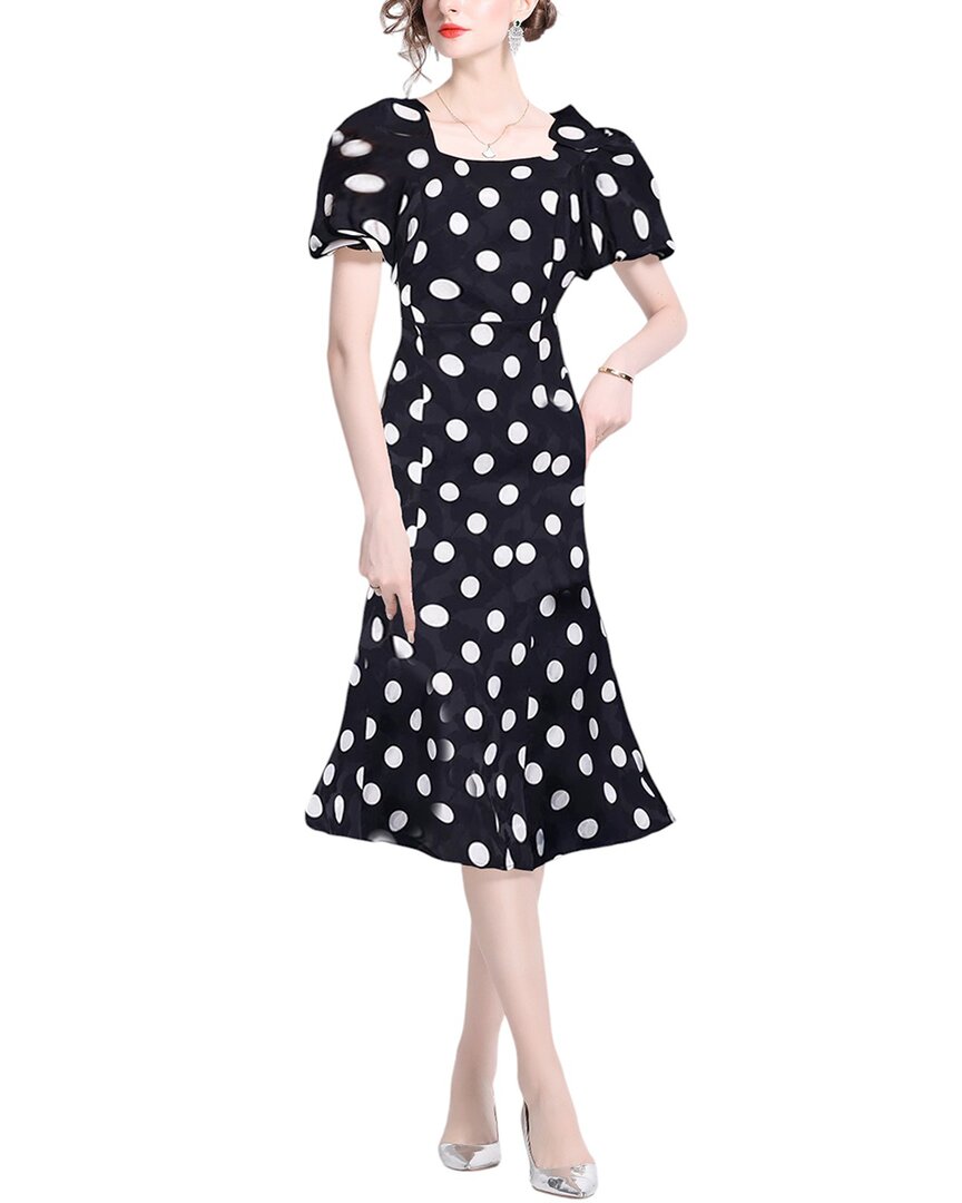 Kaimilan Midi Dress In Black